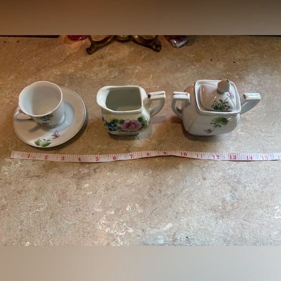 RARE Vintage Hadson Chinaware tea set, made in Occupied Japan - Picture 12 of 16